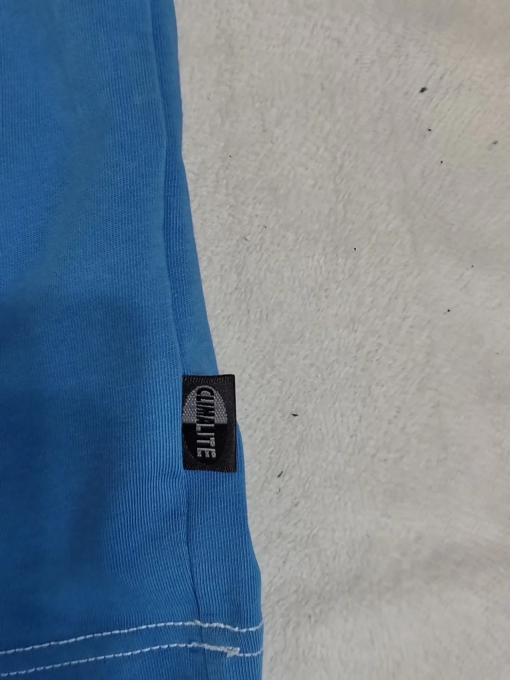 adidas Bright Blue Joggers with White Embroidered Logo